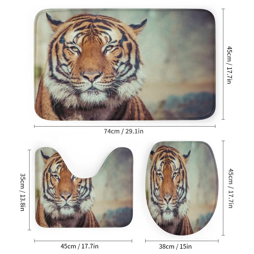 Large Calm Wild Cat Blur — Detail 1