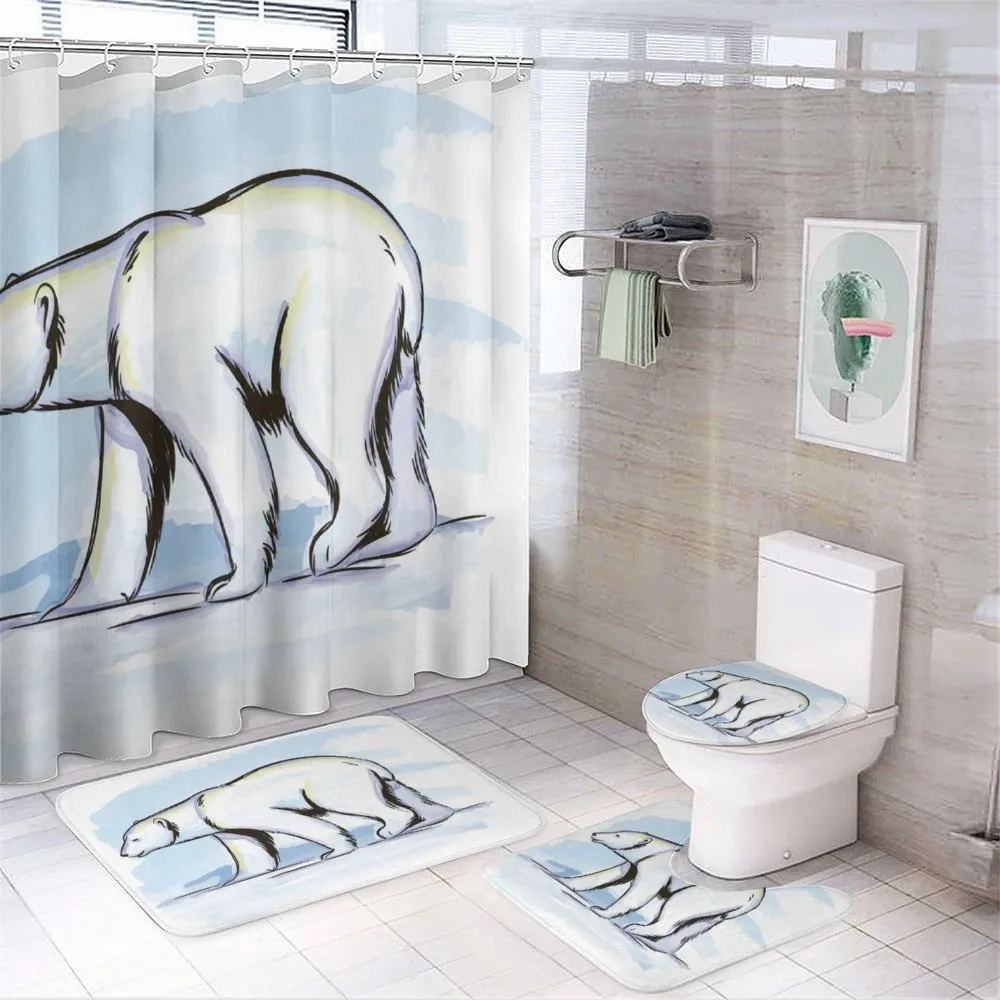 Pencil Sketch Polar Bear — Your design