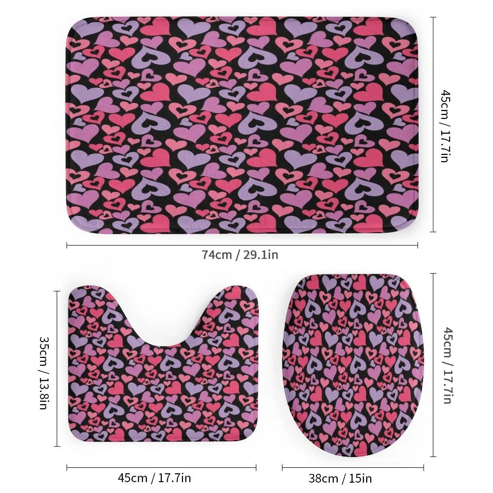 Pinkish Hearts Valentines — Detail 1