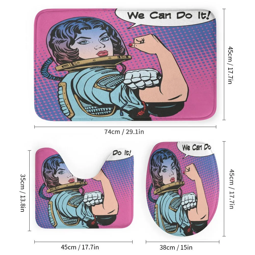 Retro Comics Woman — Detail 1