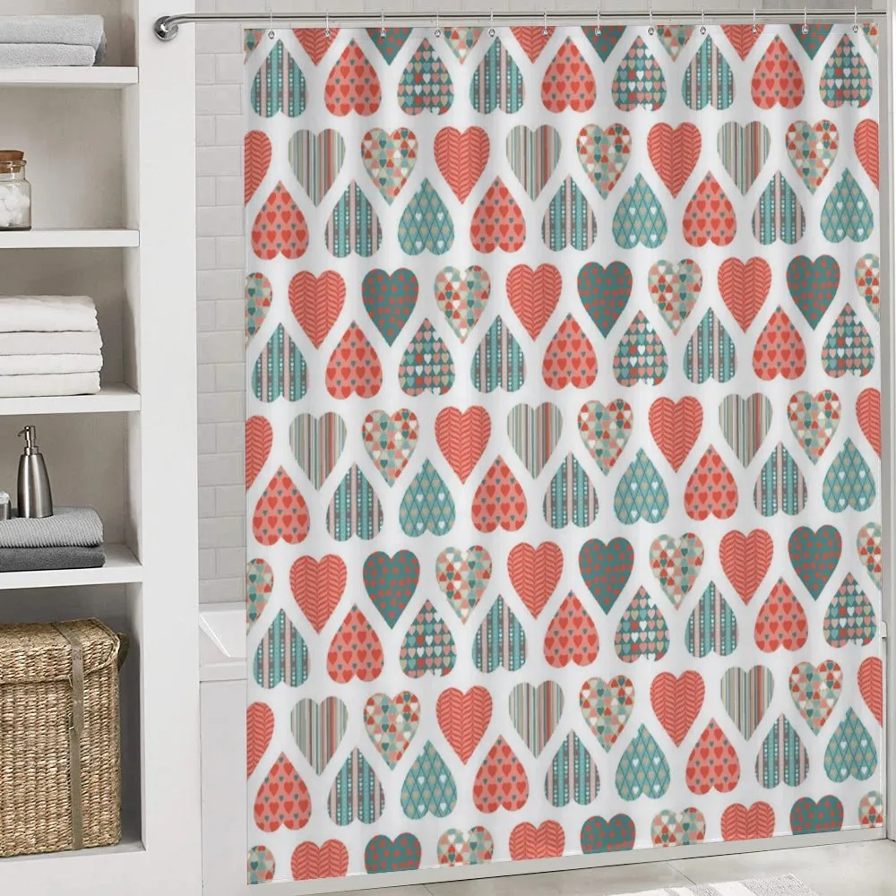 Retro Hearts Pattern — Detail 4