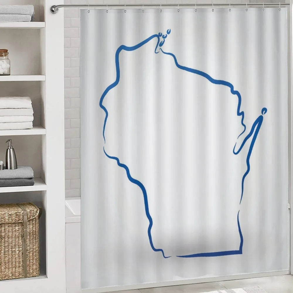 Simple Badger State Map — Detail 4