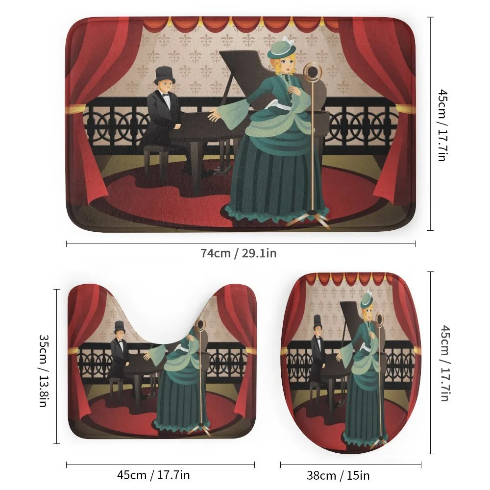 Singer and Pianist Performing — Detail 1