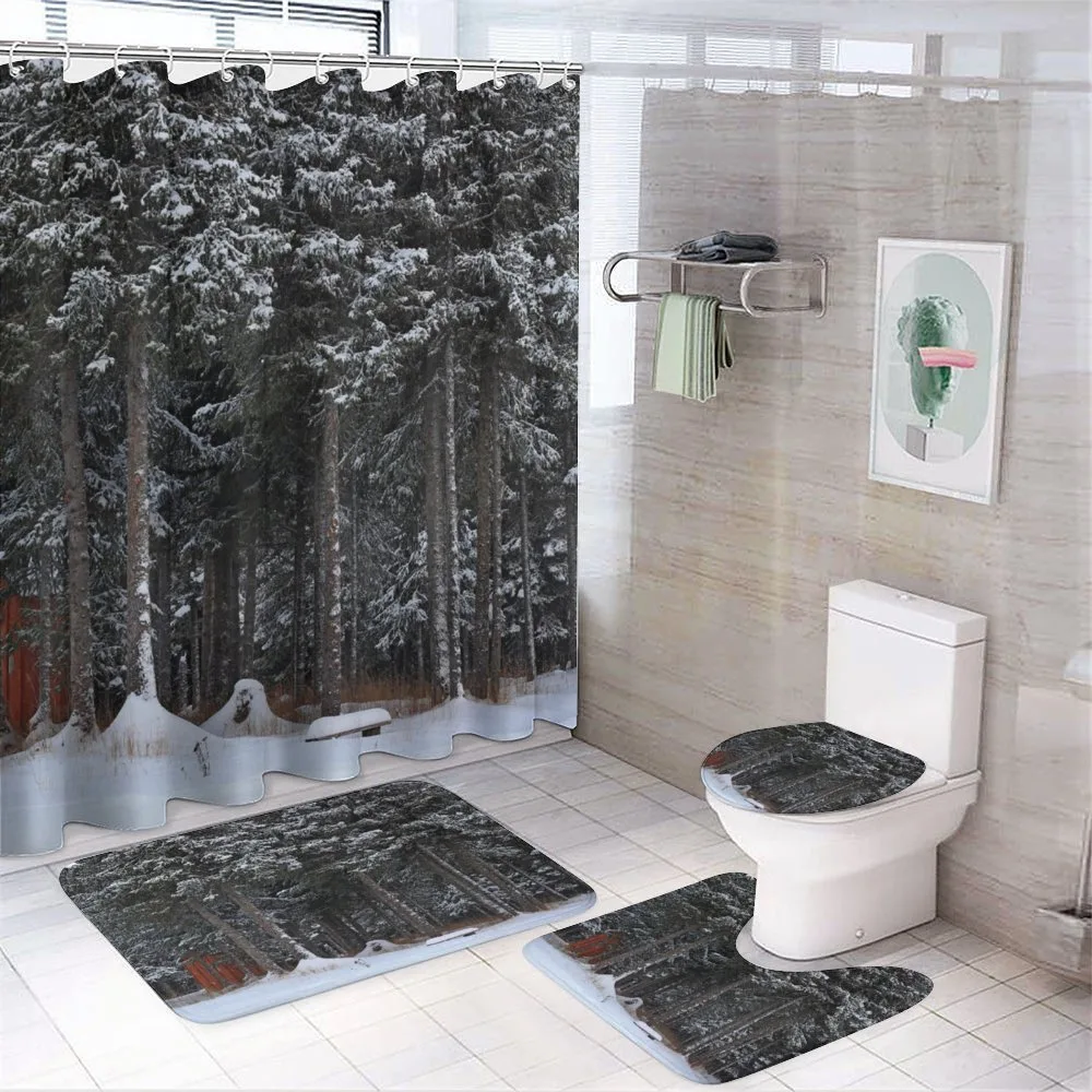 Snowy Forest Cottage — Your design