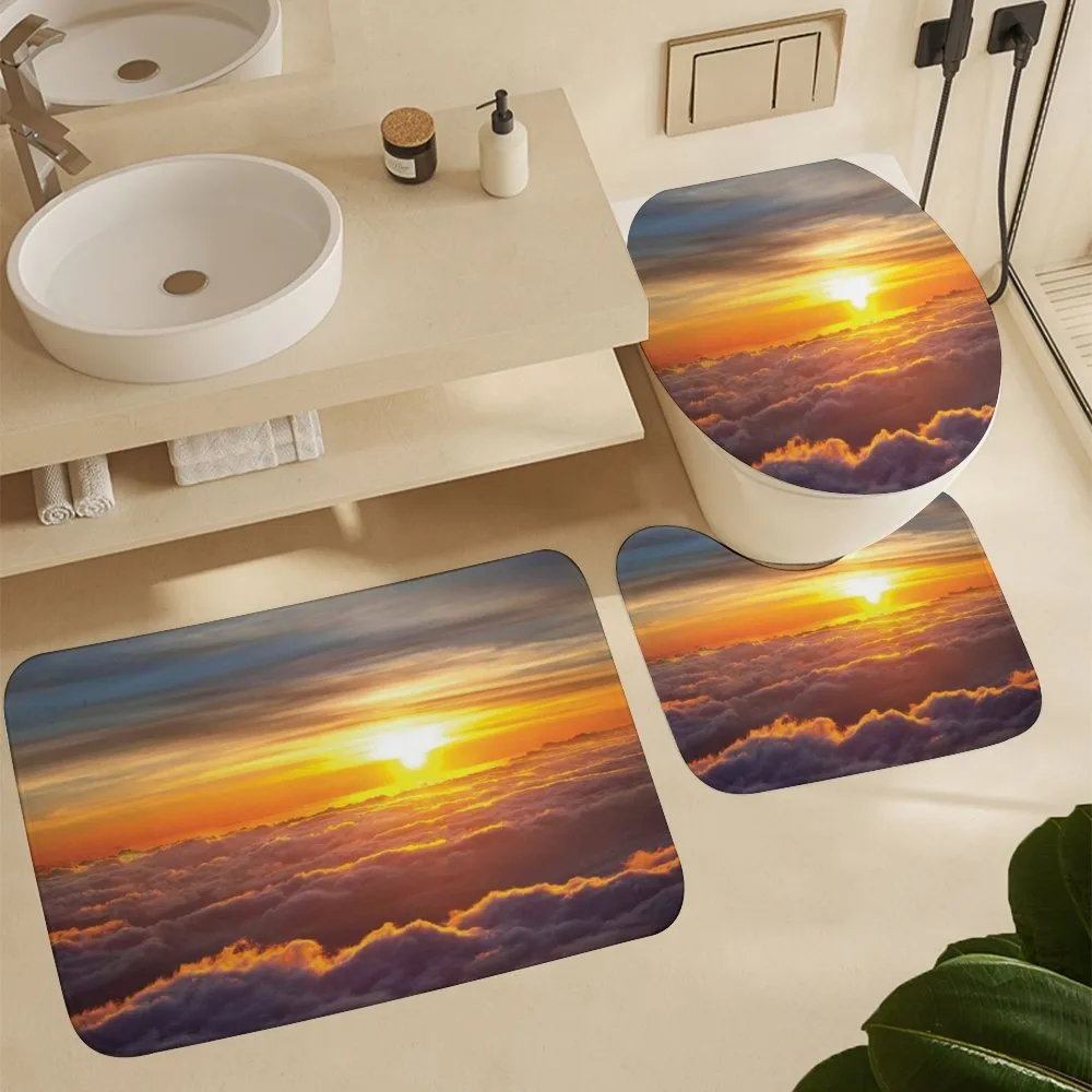 Sunset Scene on Clouds — Detail 5