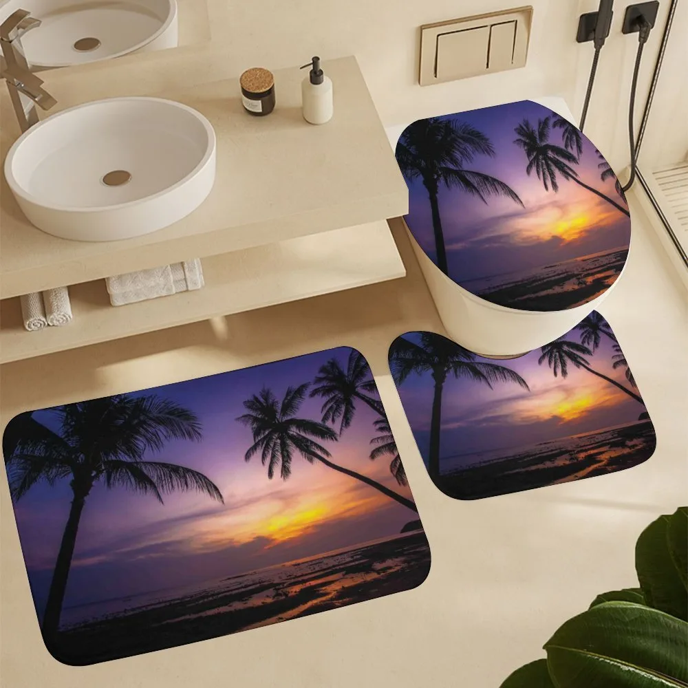 Vivid Twilight Palm Trees — Detail 5