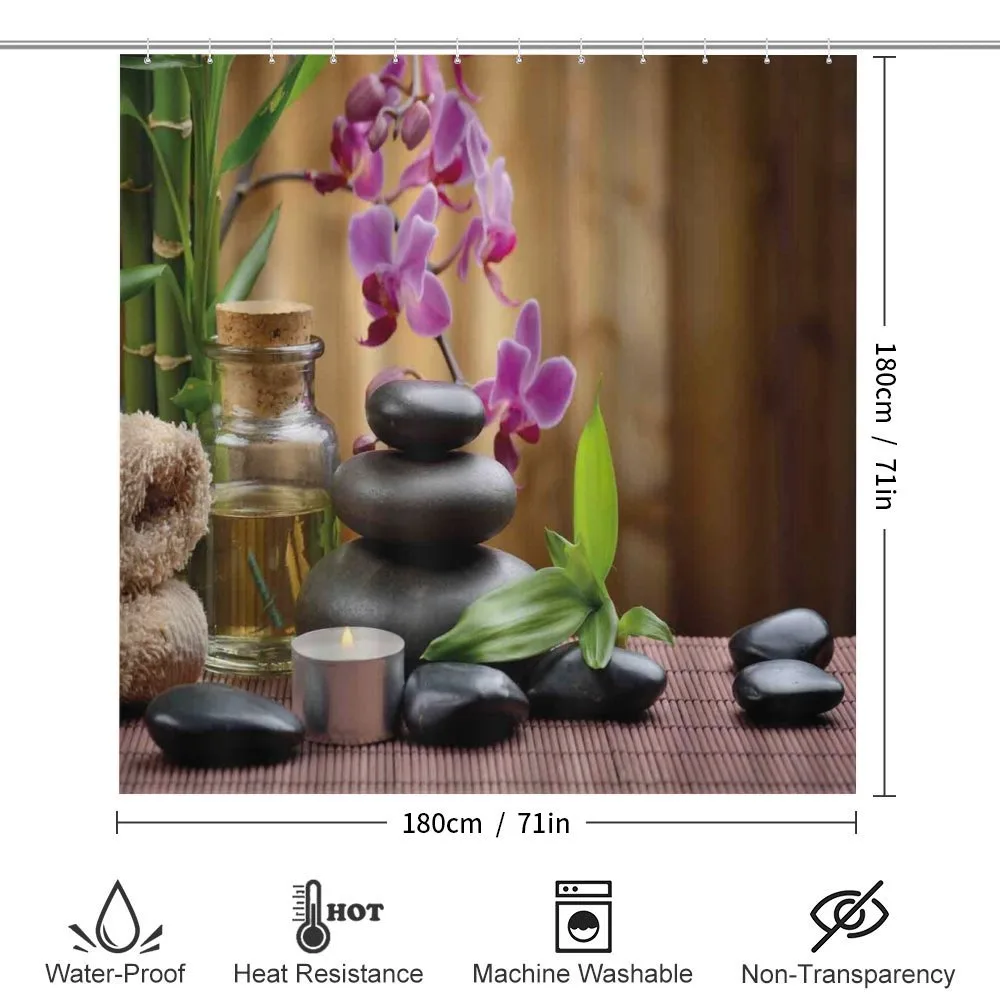 Warm Stones and Flowers — Detail 2