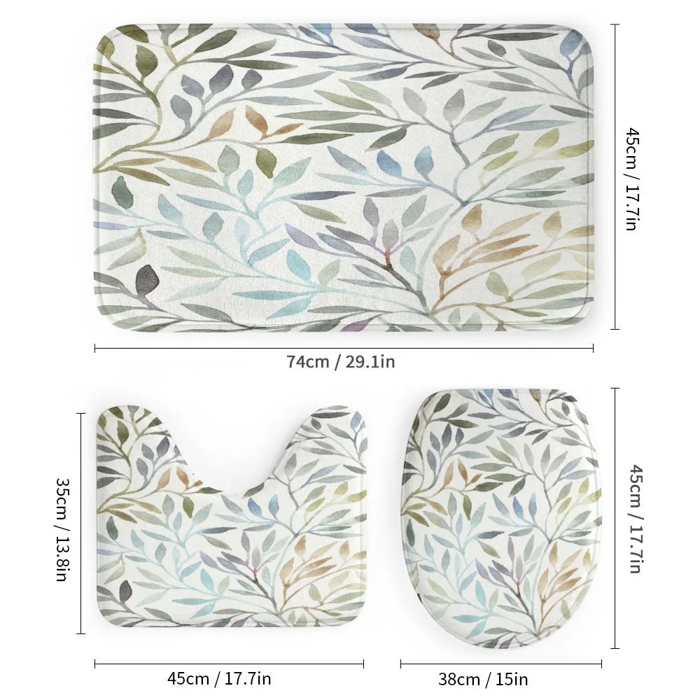 Watercolor Floral Pattern — Detail 1