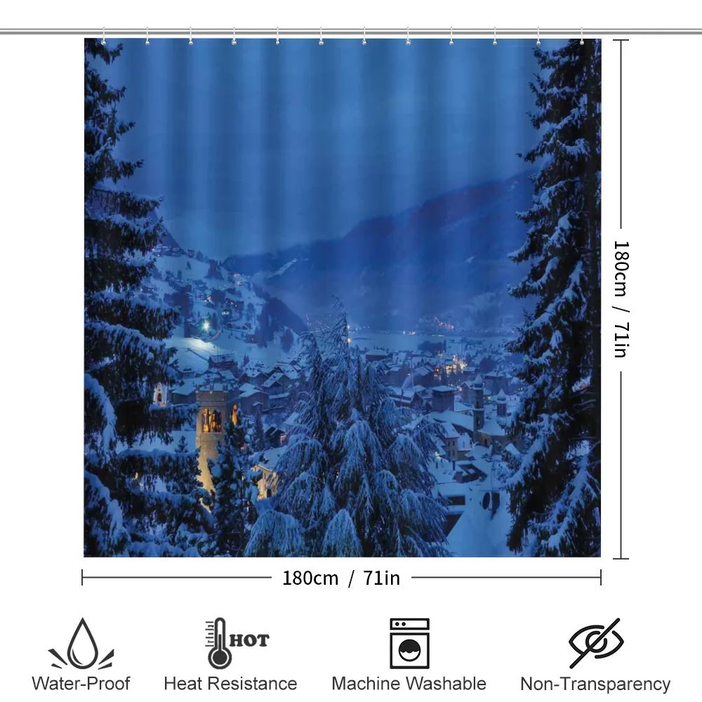 Winter Forest Trees — Detail 2