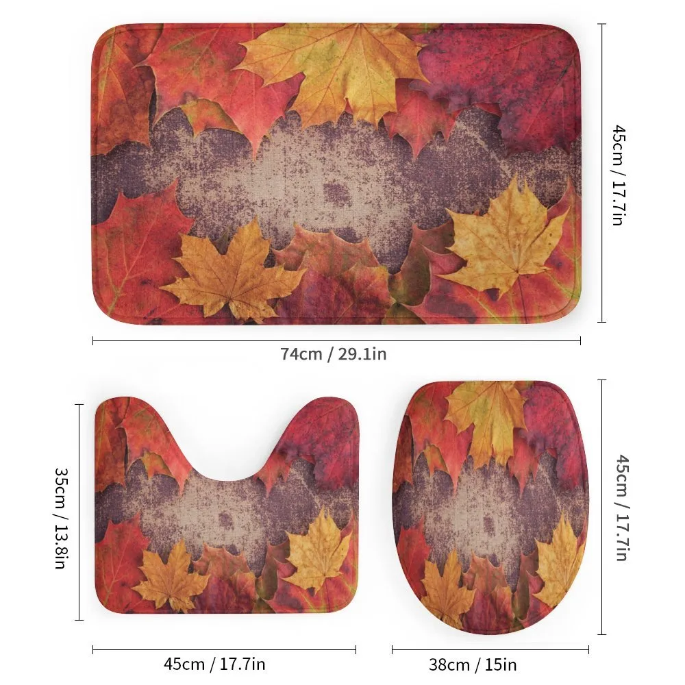 Bunch of Autumn Leaves Wood — Detail 1