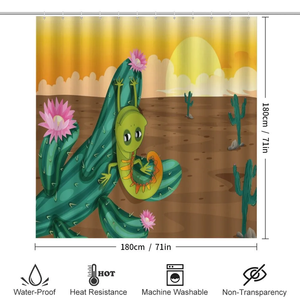 Cartoon Desert Landscape — Detail 2