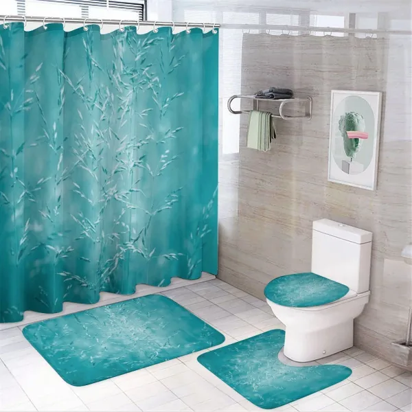Countryside Rural Mystic on a shower curtain
