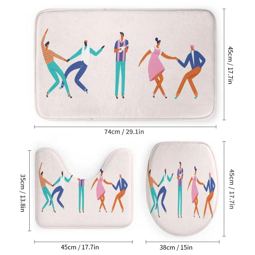 Dancing Men and Women — Detail 1
