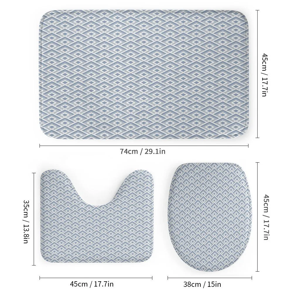 Diagonal Nested Squares — Detail 1