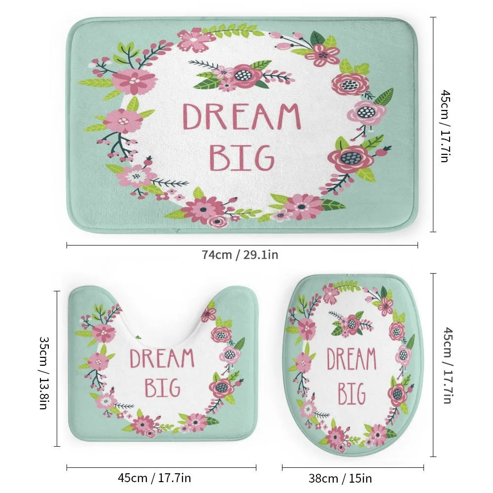 Dream Big in Floral Wreath — Detail 1
