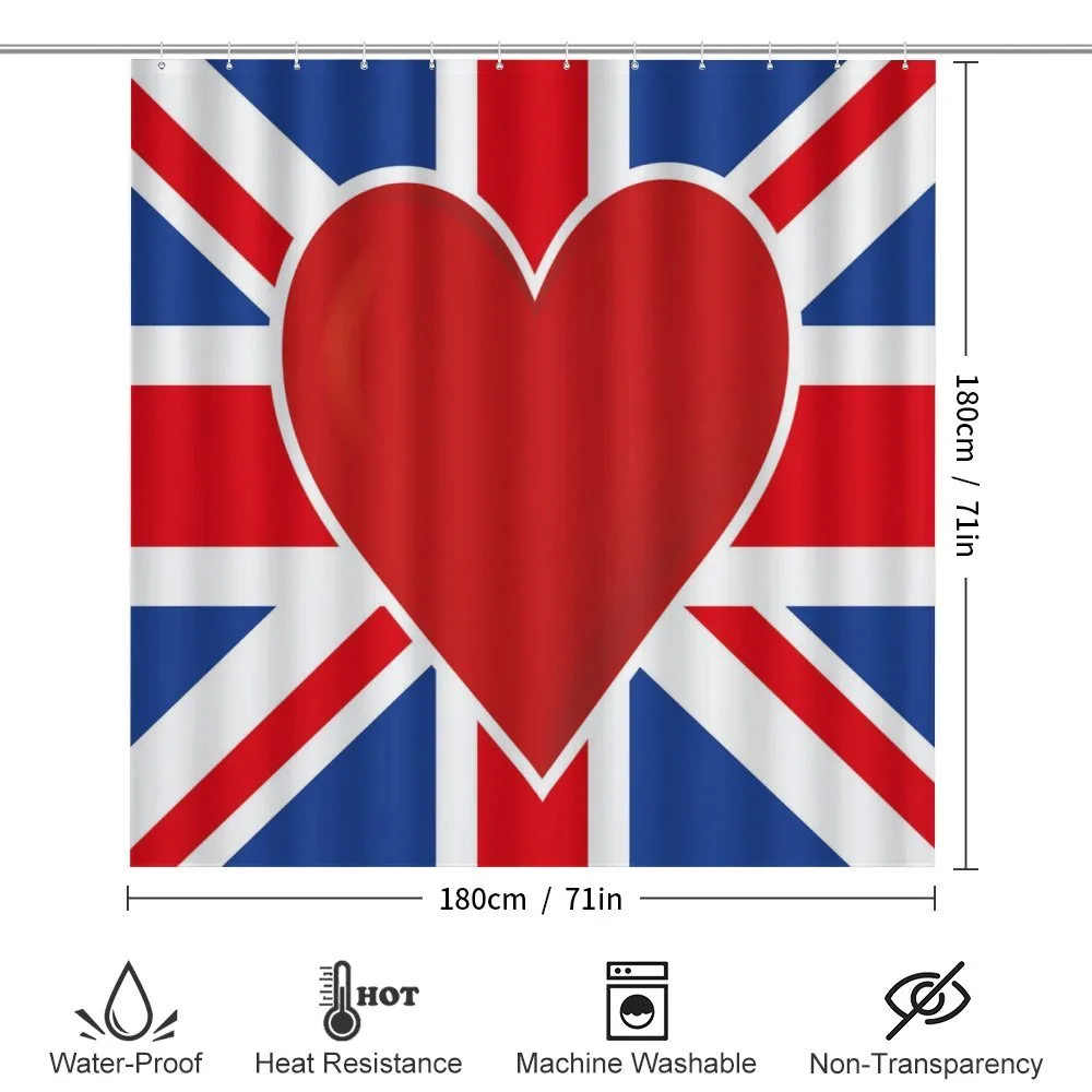Flag Big Red Heart — Detail 2
