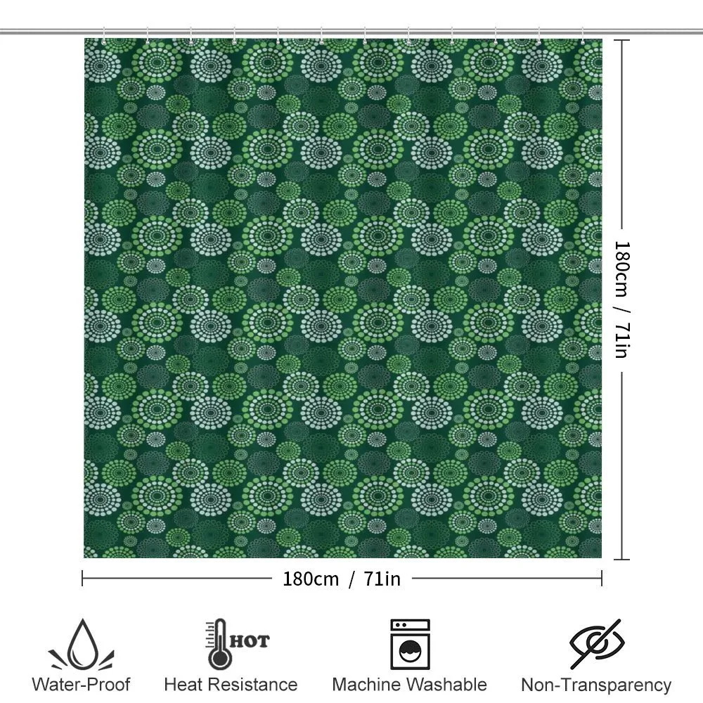 Green Dotted Pattern — Detail 2