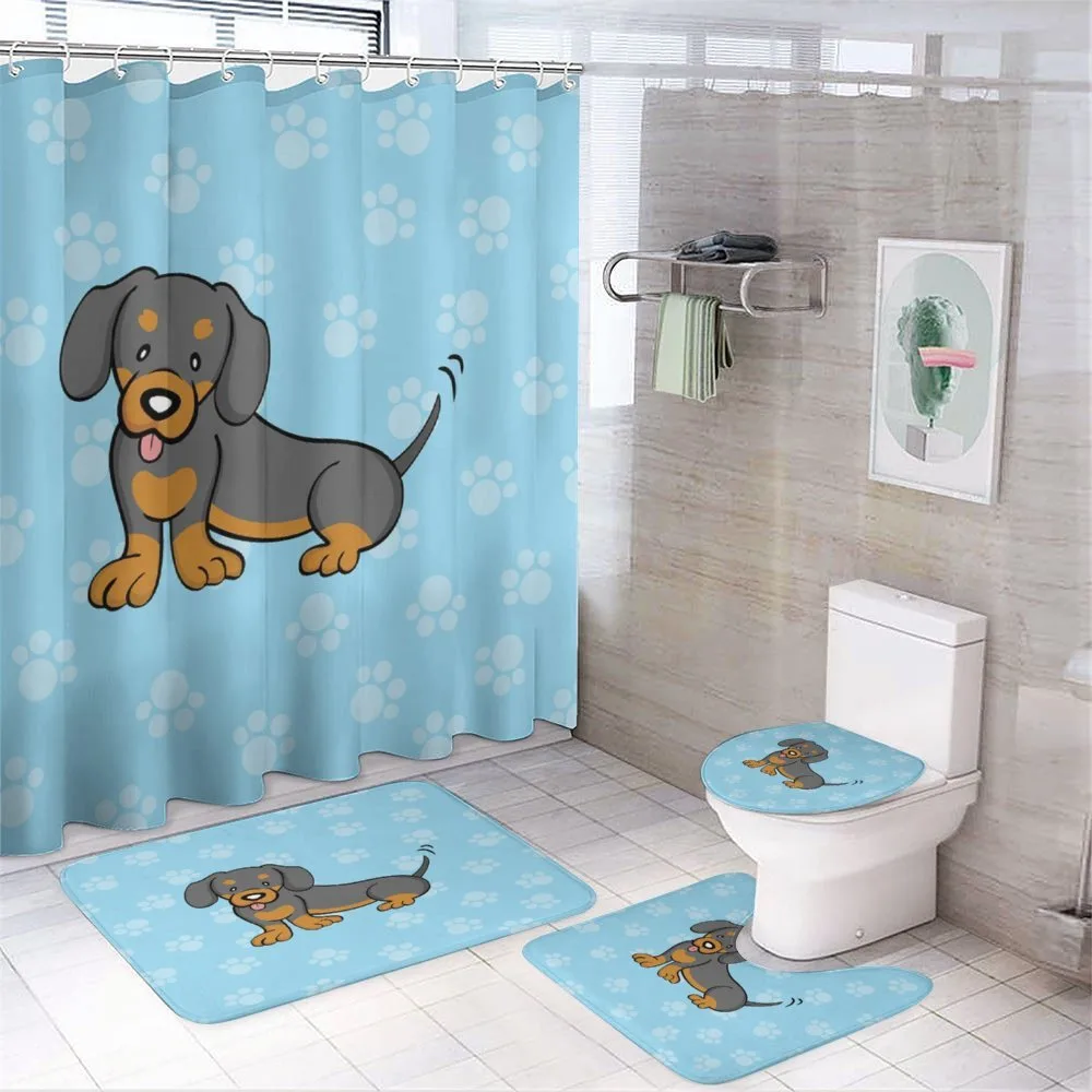 Happy Puppy Cartoon — Your design