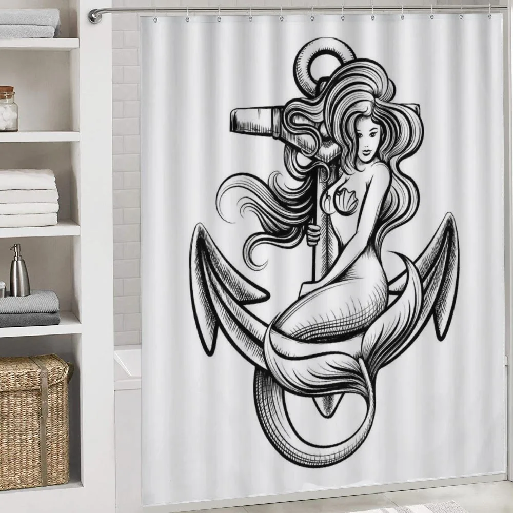 Long Haired Siren Design — Detail 4