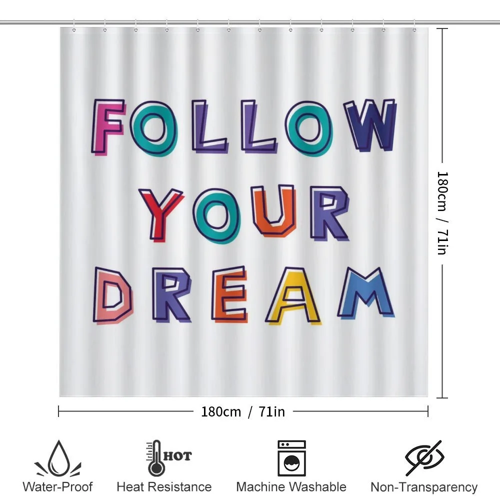 Motivational Phrase Rainbow — Detail 2