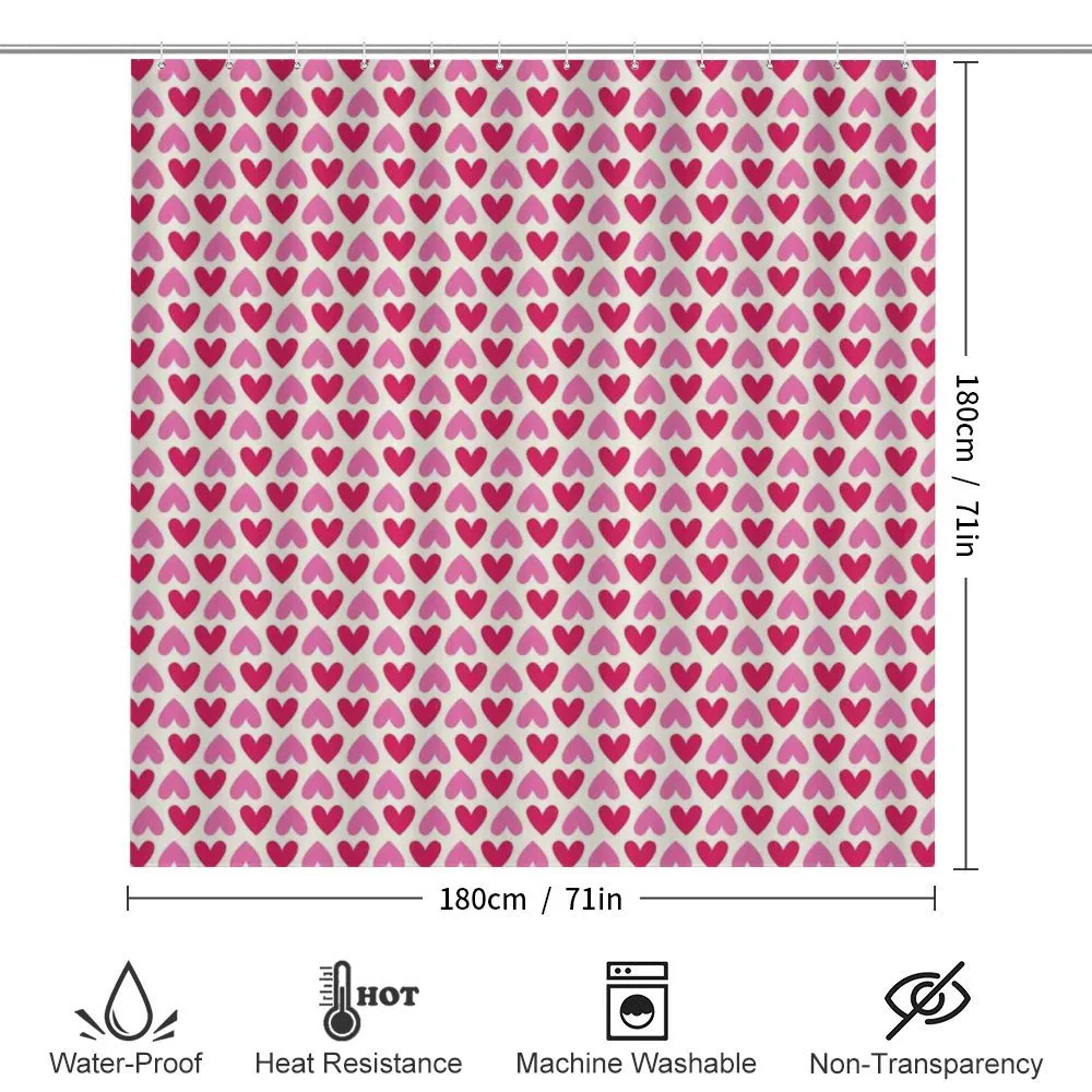 Pinkish Hearts — Detail 2