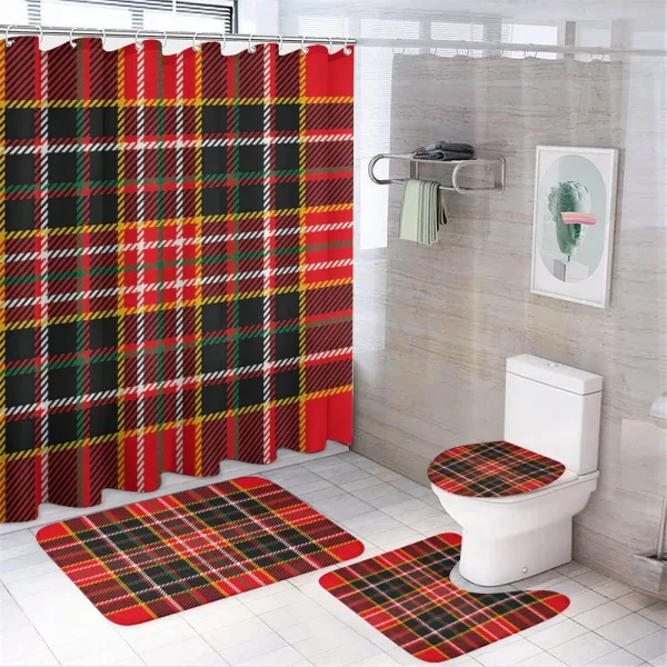 Scottish Tartan Style on a shower curtain