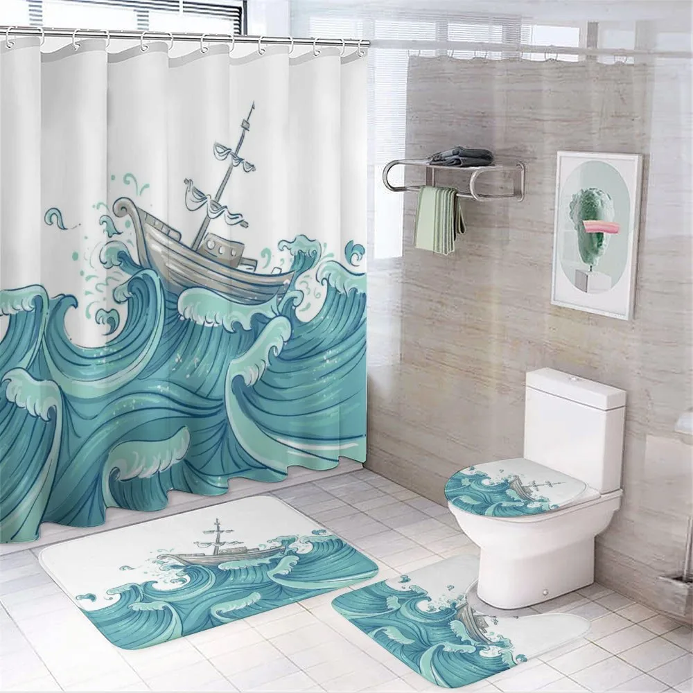 Ship and Ocean Waves — Your design