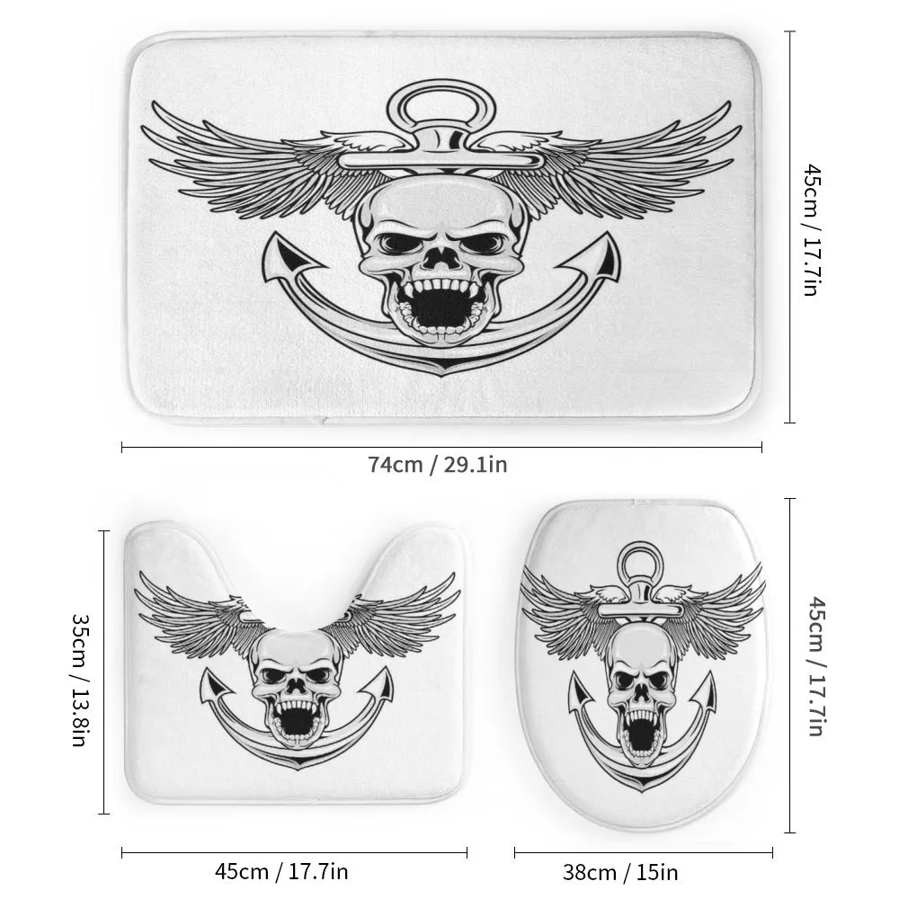 Skull Anchor Eagle — Detail 1