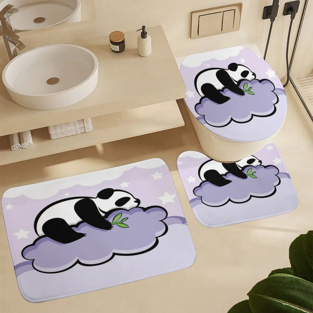 Sleeping Panda on Cloud — Detail 5