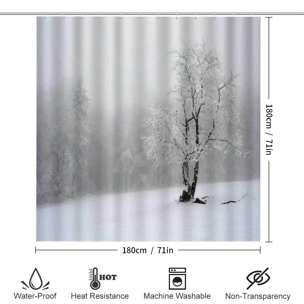 Winter Snowy Forest Cold — Detail 2