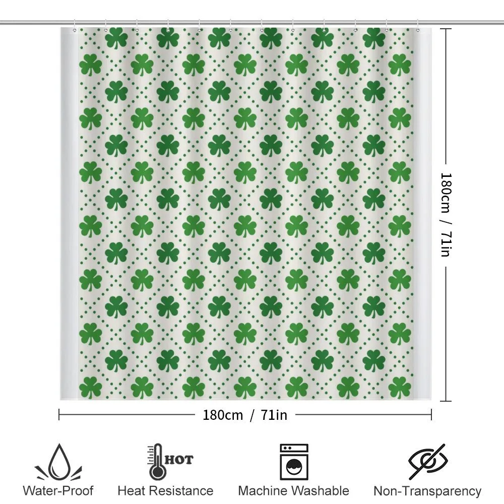 4 Leaf Shamrock Dots — Detail 2