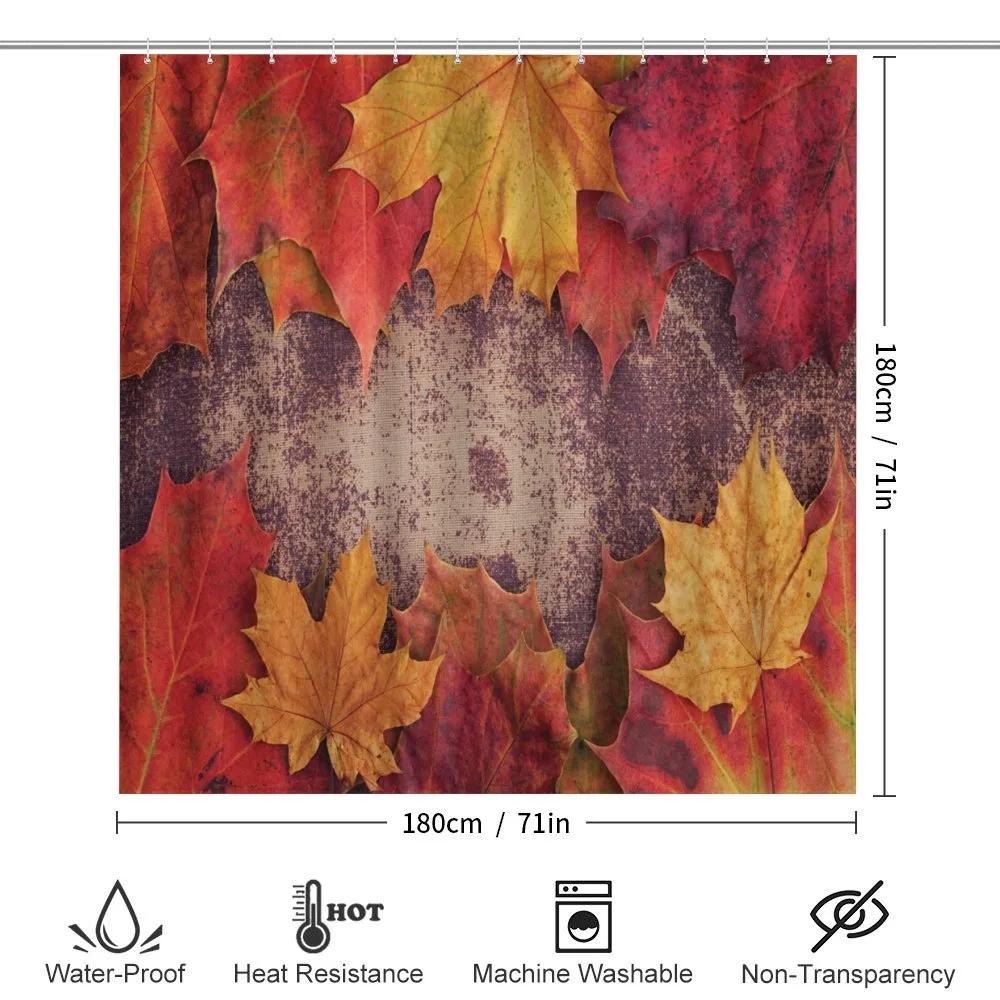 Bunch of Autumn Leaves Wood — Detail 2