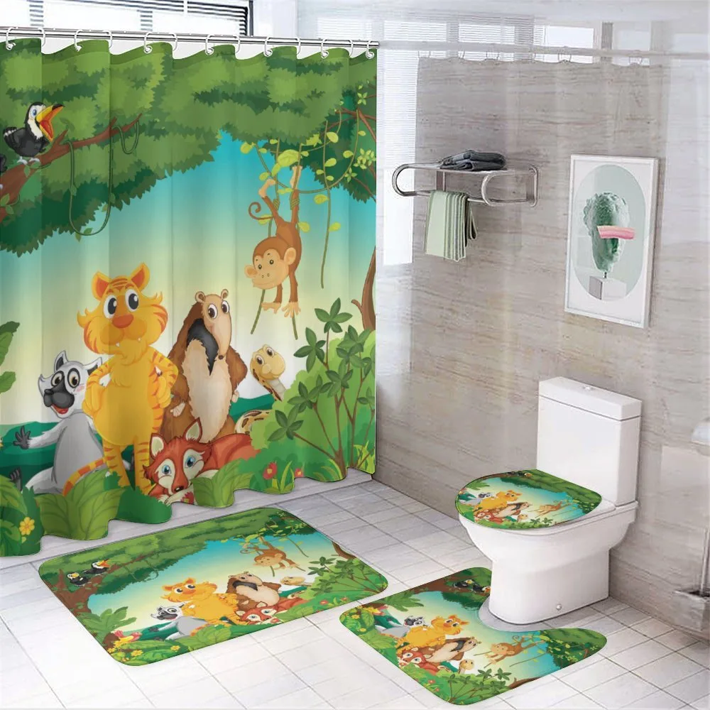 Forest Scene Jungle Habitat — Your design