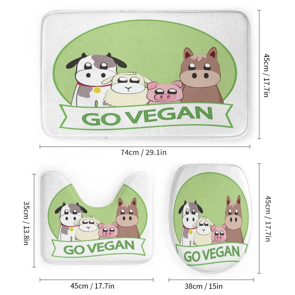 Go Vegan Slogan Animals — Detail 1