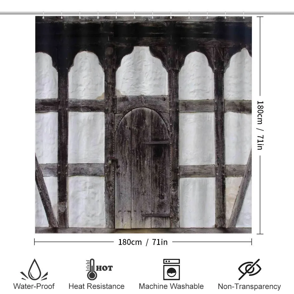 Grunge Farmhouse Door — Detail 2