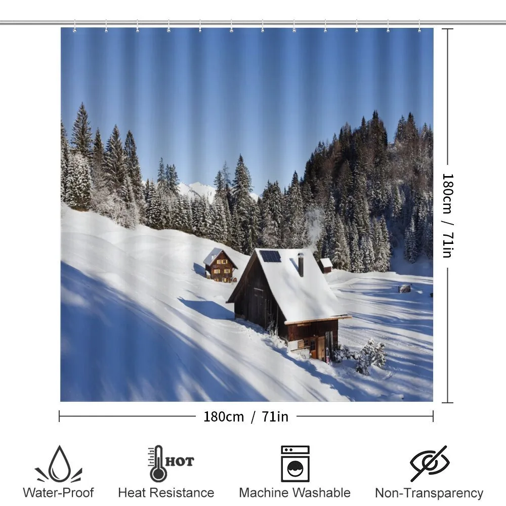 Log Cabins in Mountains — Detail 2