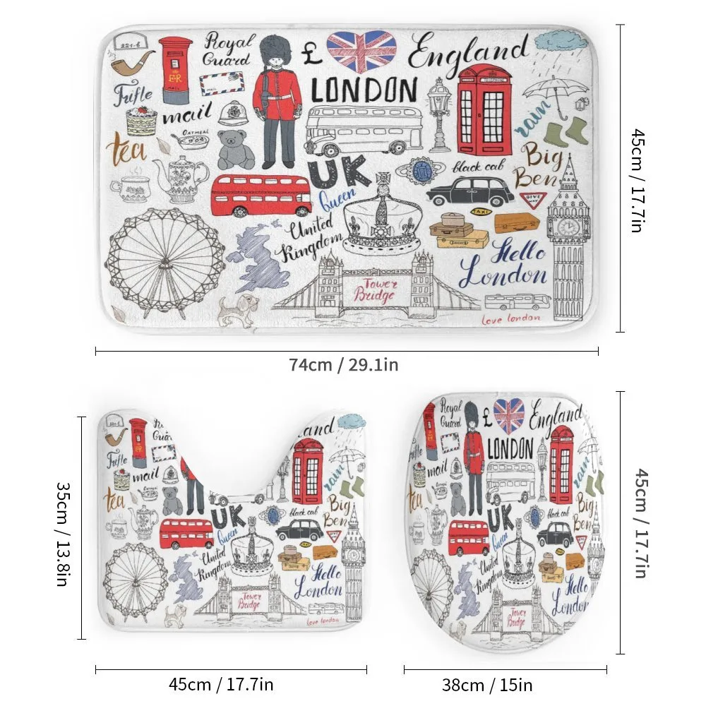 London Double Decker Bus — Detail 1