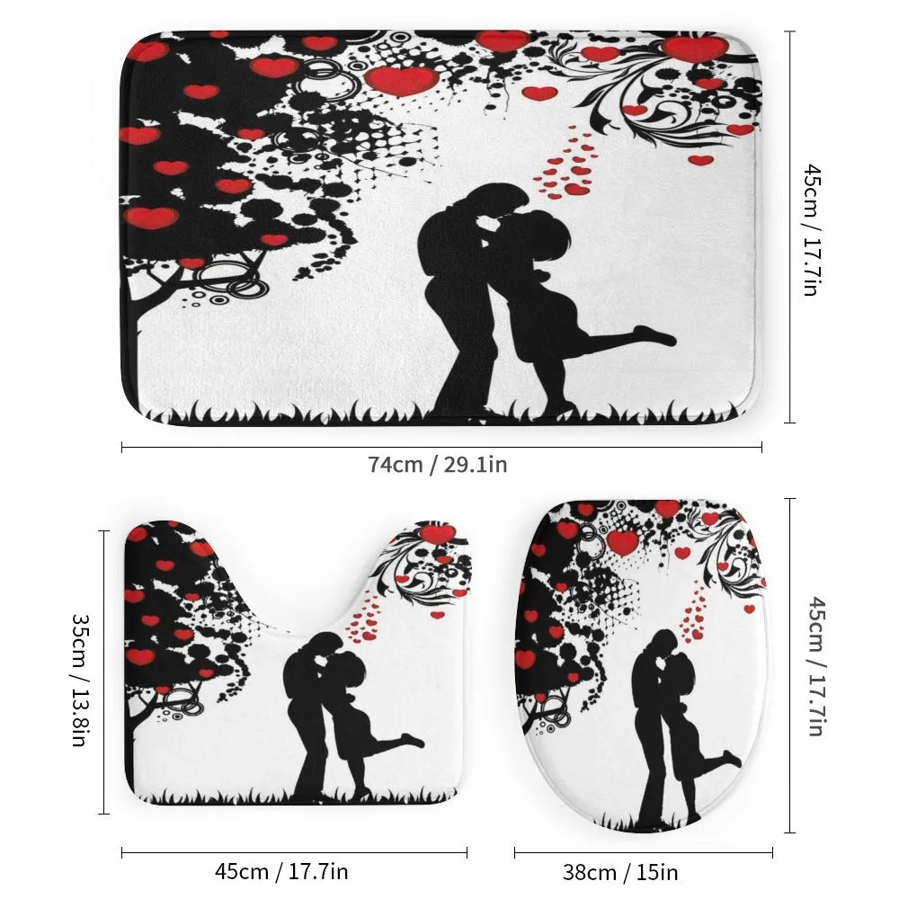 Lovers near Abstract Tree — Detail 1