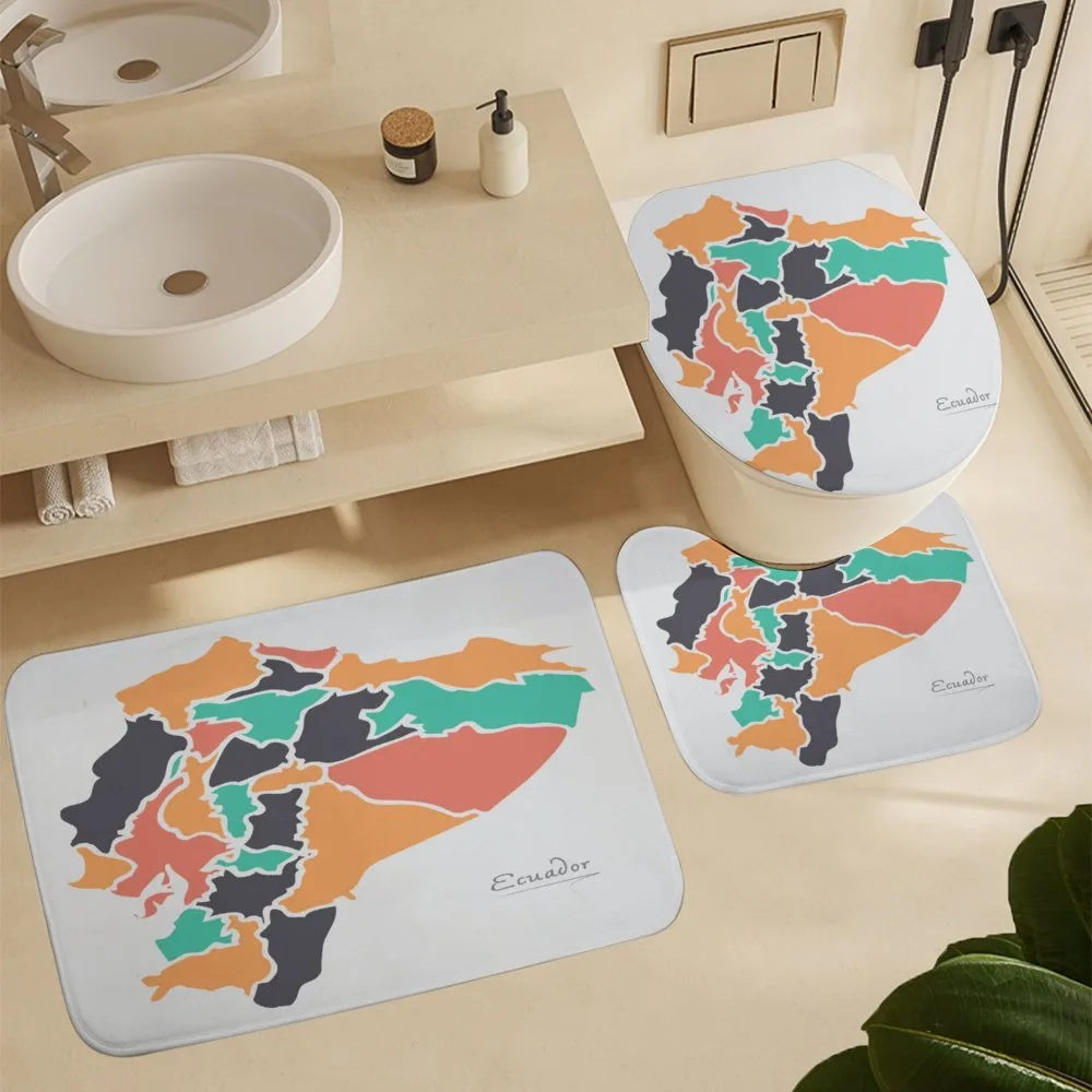Modern Colorful Map Cities — Detail 5