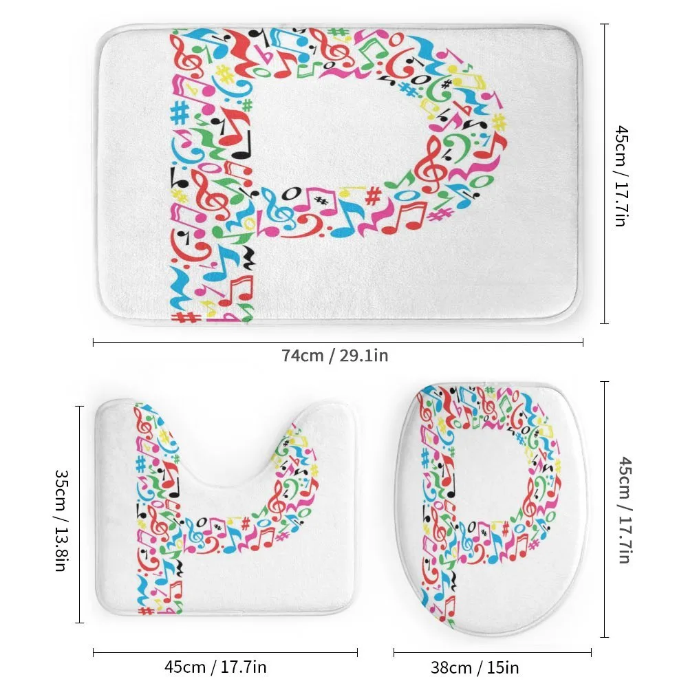 Music Notes Uppercase — Detail 1