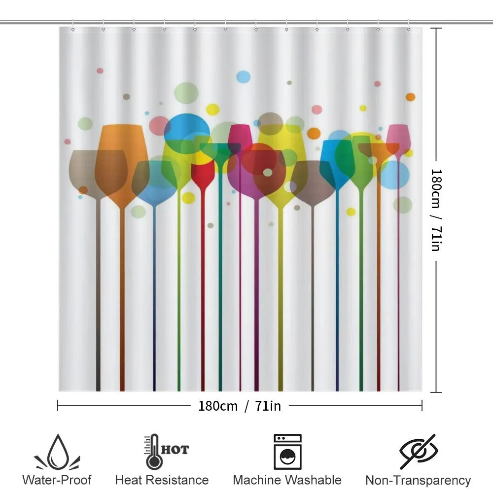 Wine Colorful Glasses — Detail 2