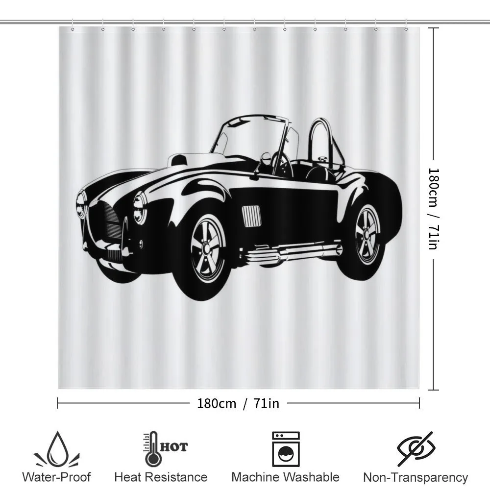 Classic Car Silhouette — Detail 2