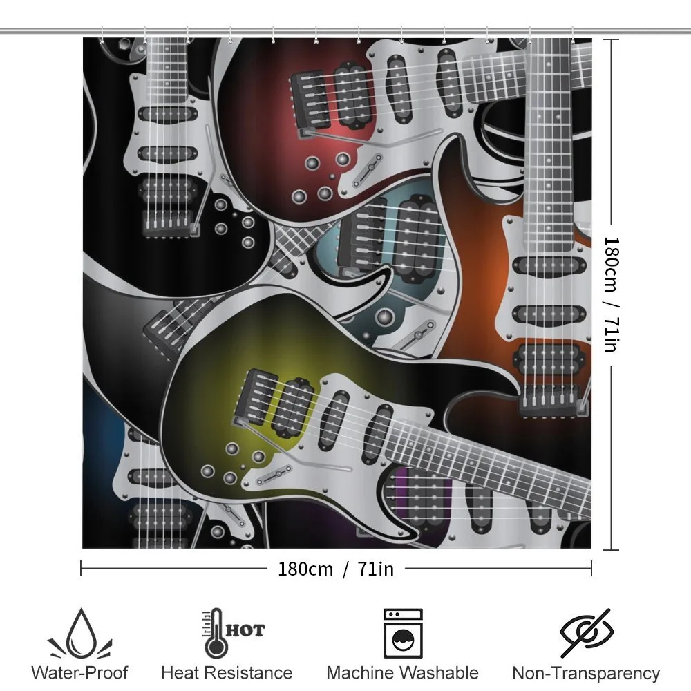 Colorful Guitars — Detail 2