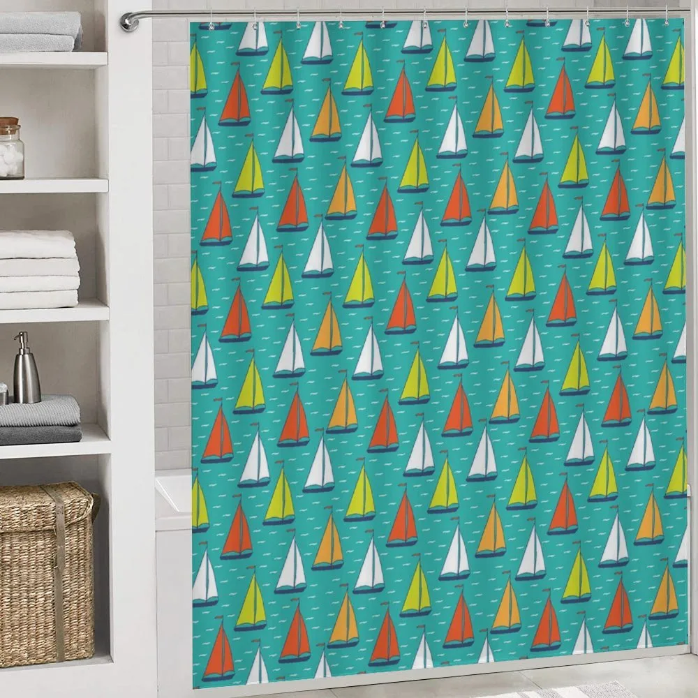 Colorful Yachts Sailing — Detail 4