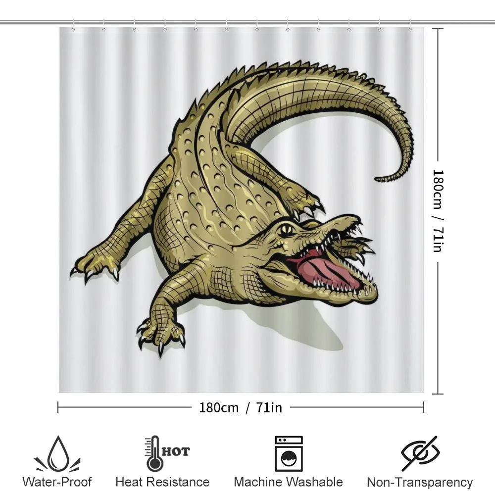 Exotic Wild Crocodile — Detail 2
