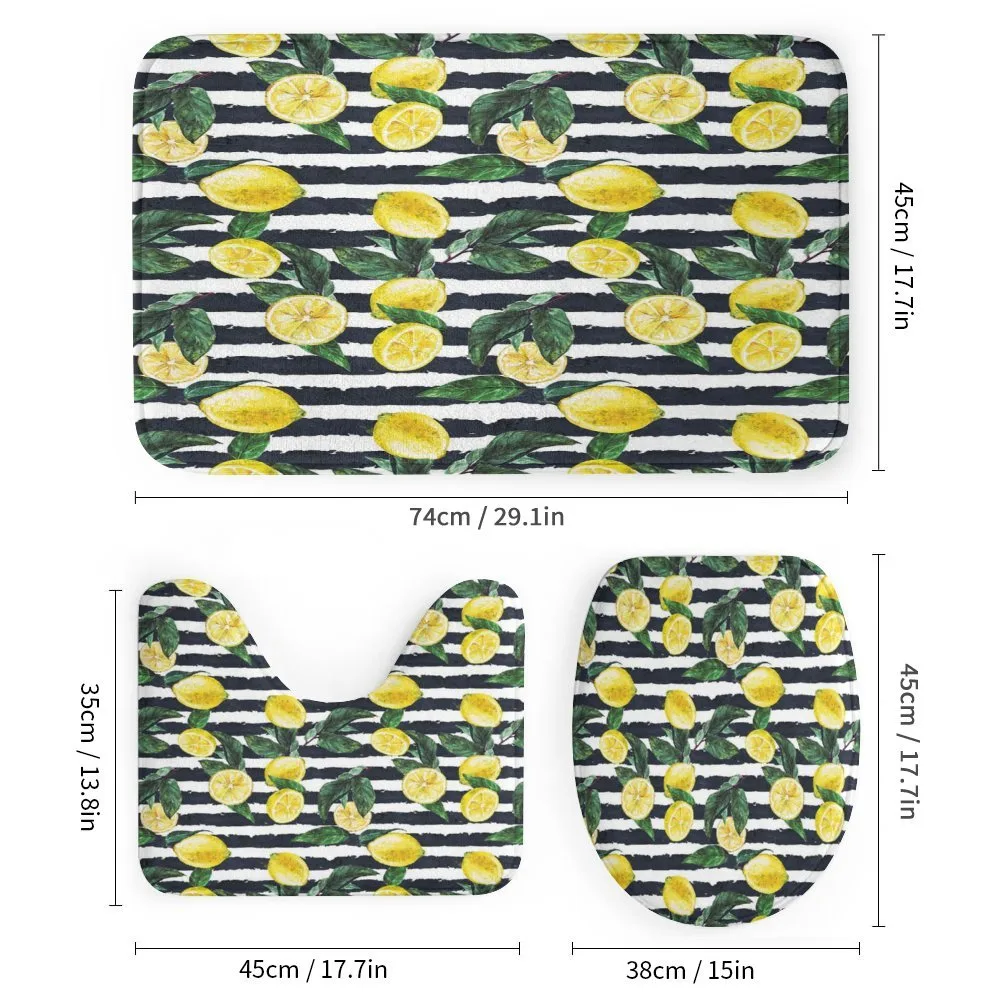Fresh Lemons Striped — Detail 1