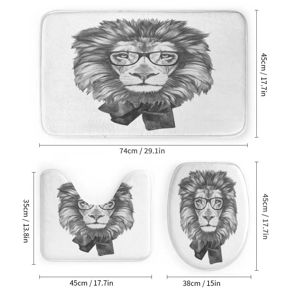 Hipster Animal in Glasses — Detail 1