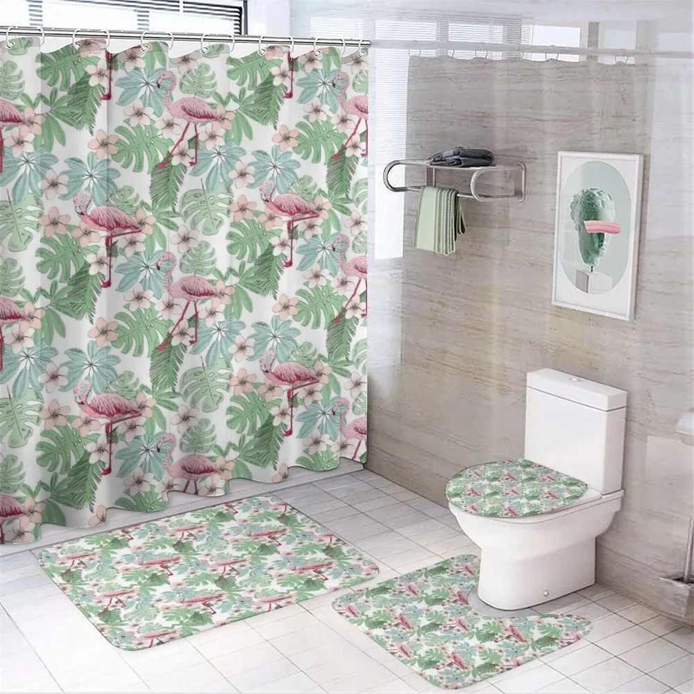 Island Leaves Flamingos — Your design