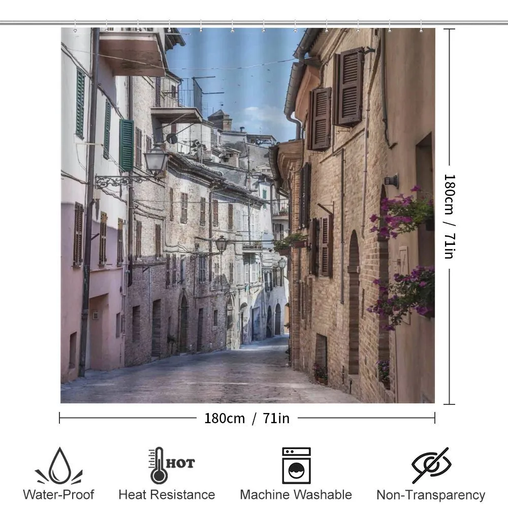Italian Town Street — Detail 2
