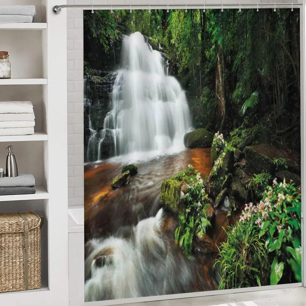 Jungle Trees and Waterfall — Detail 4